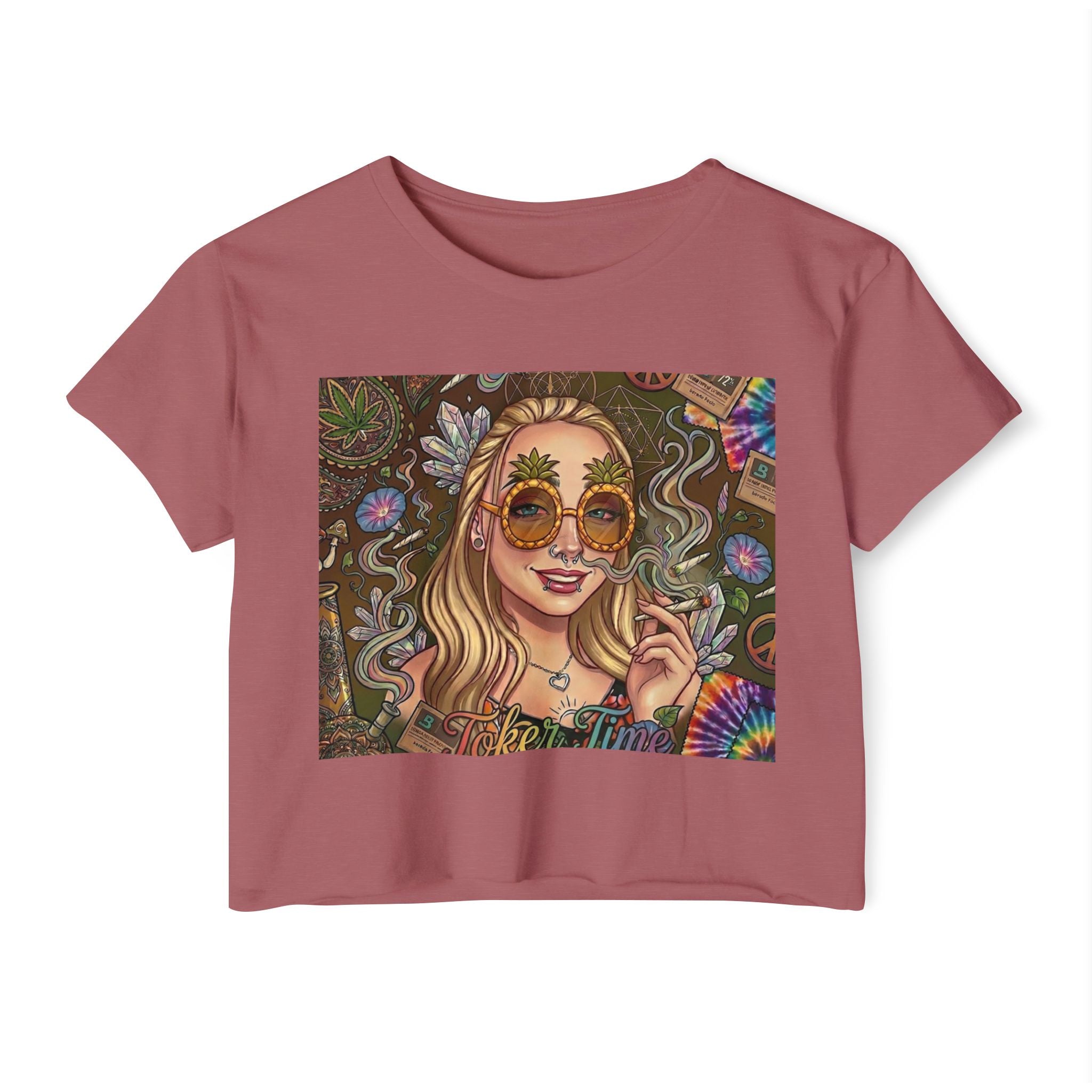 TOKER TIME CROP TOP!