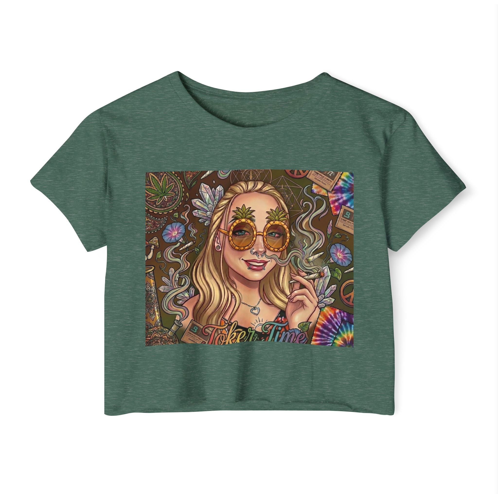 TOKER TIME CROP TOP!