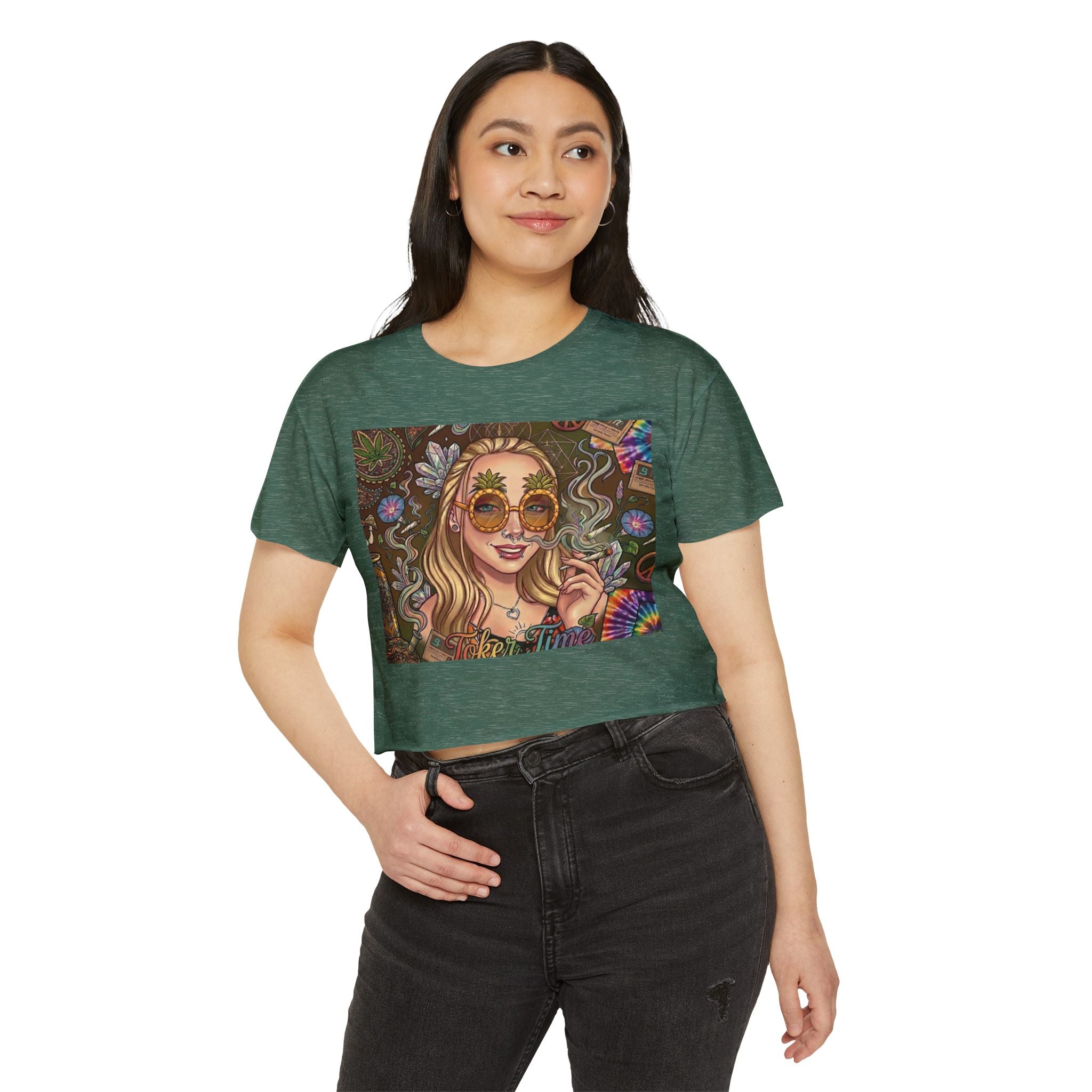 TOKER TIME CROP TOP!