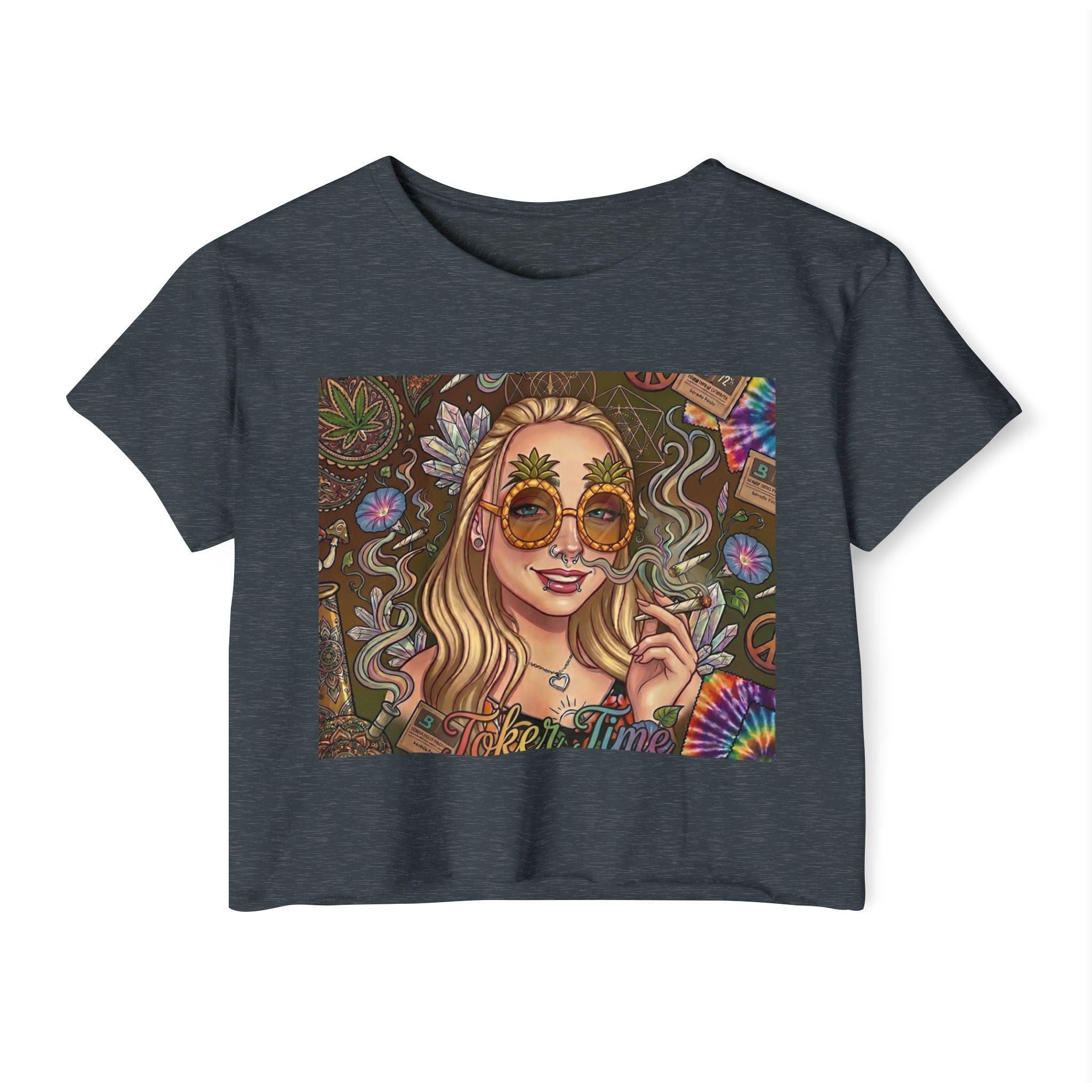 TOKER TIME CROP TOP!