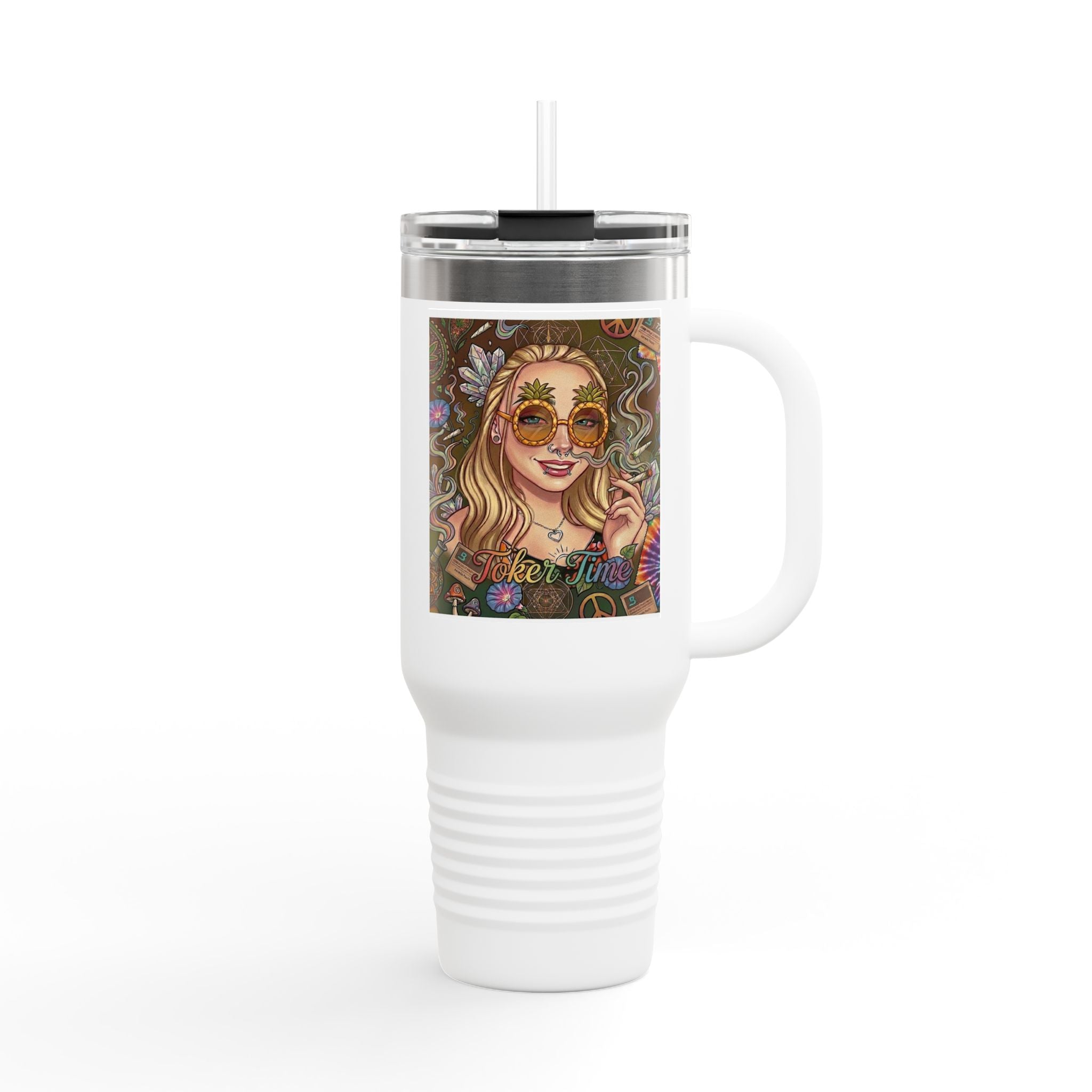 40oz Insulated TOKER TIME MUG