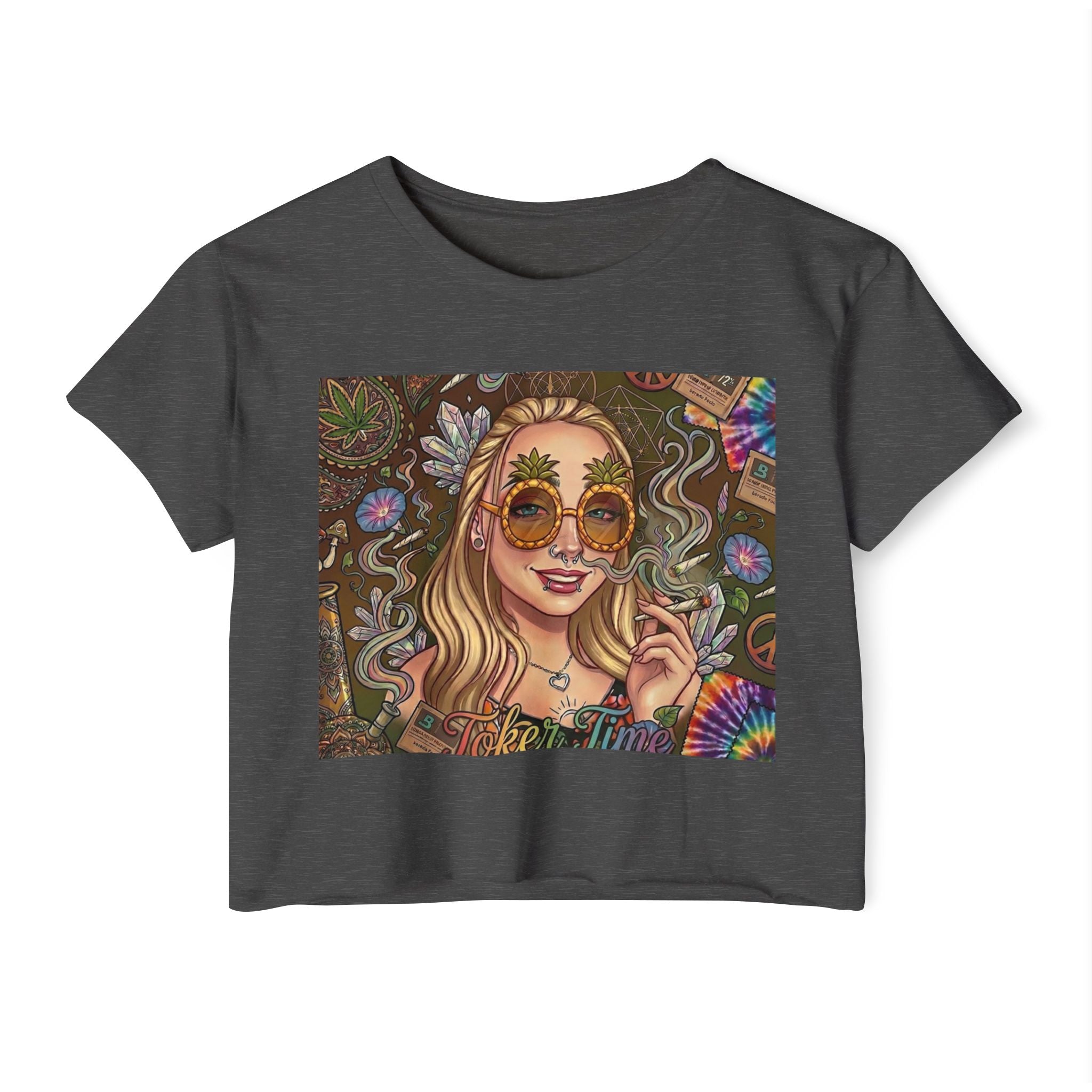 TOKER TIME CROP TOP!