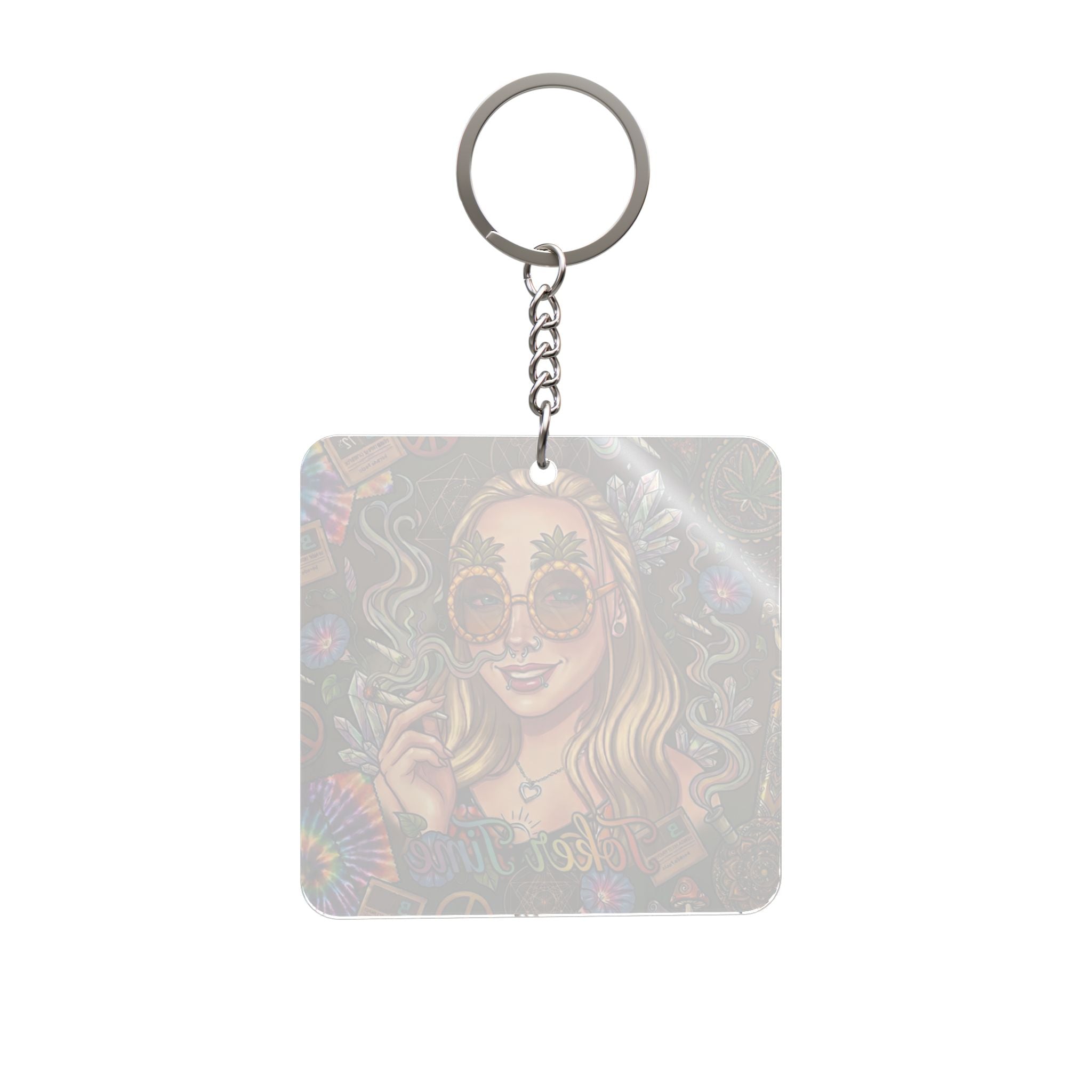 TOKER TIME KEYCHAIN