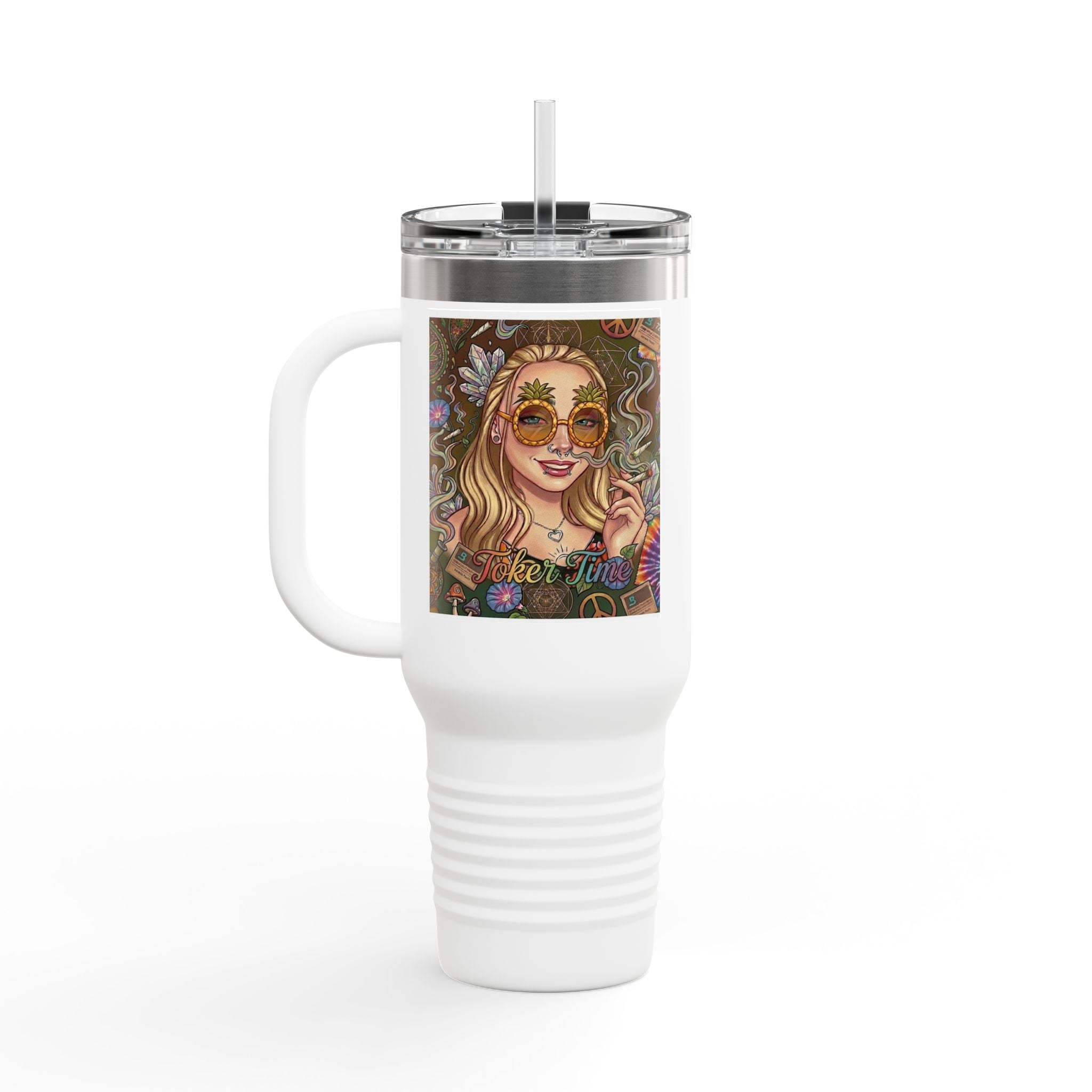 40oz Insulated TOKER TIME MUG
