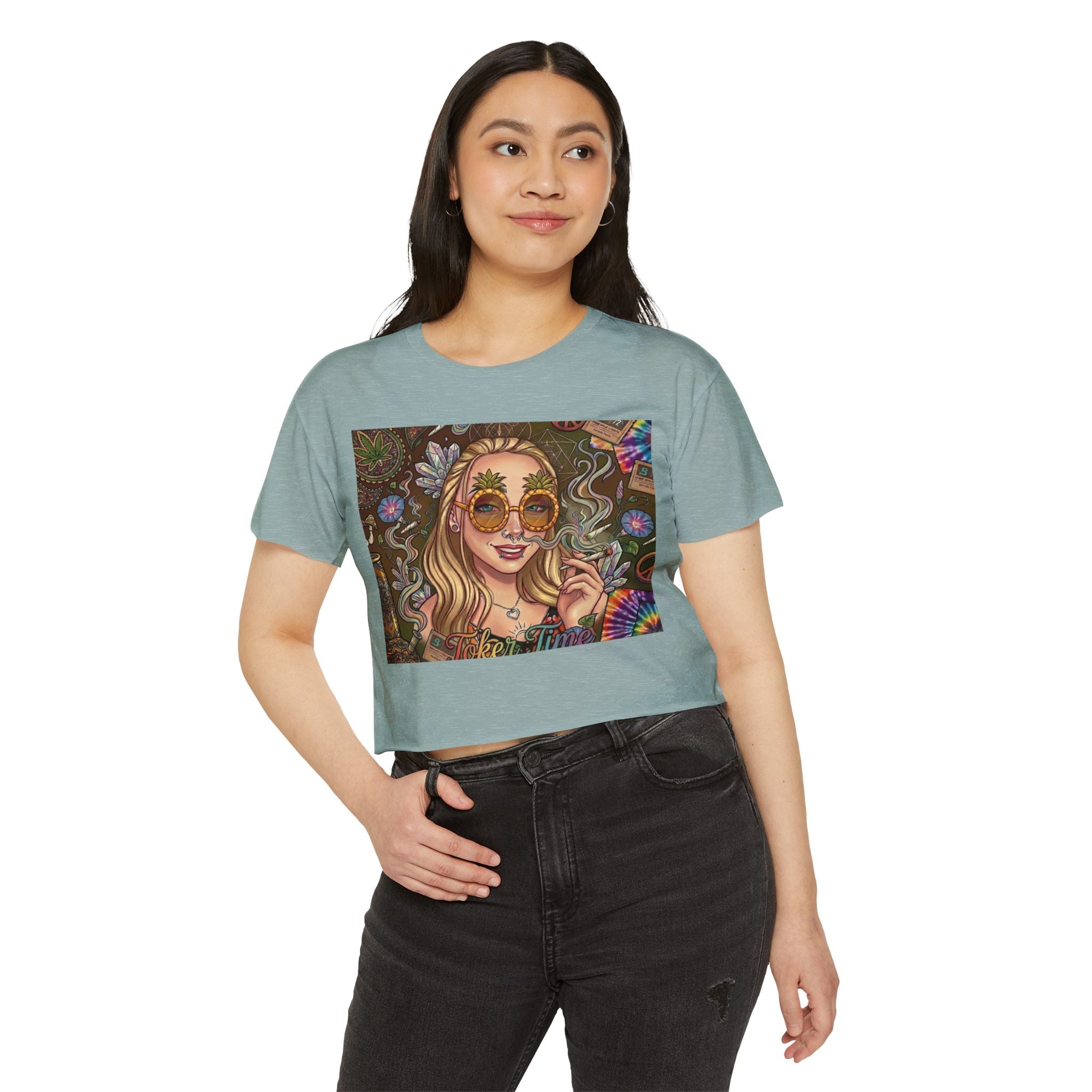 TOKER TIME CROP TOP!