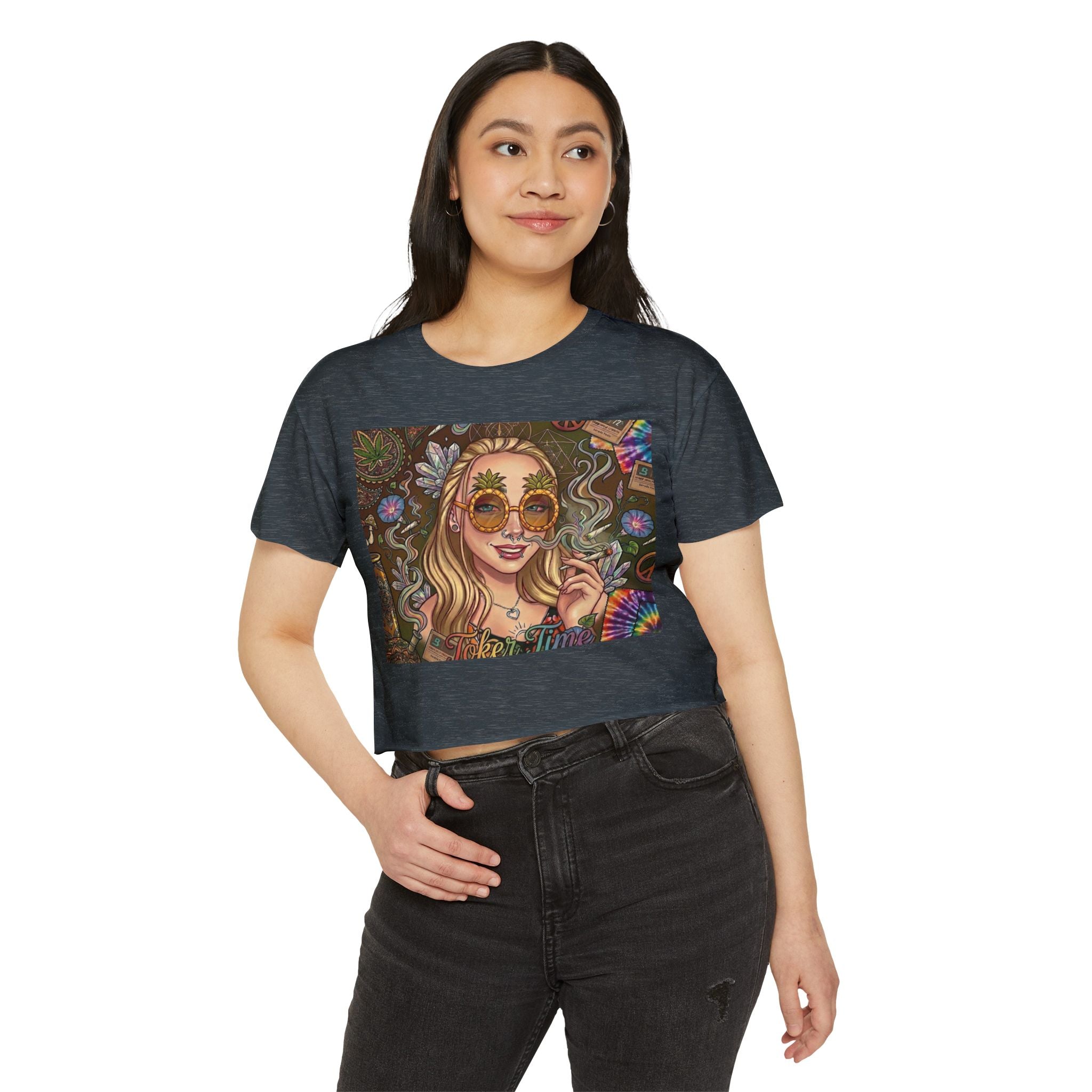 TOKER TIME CROP TOP!