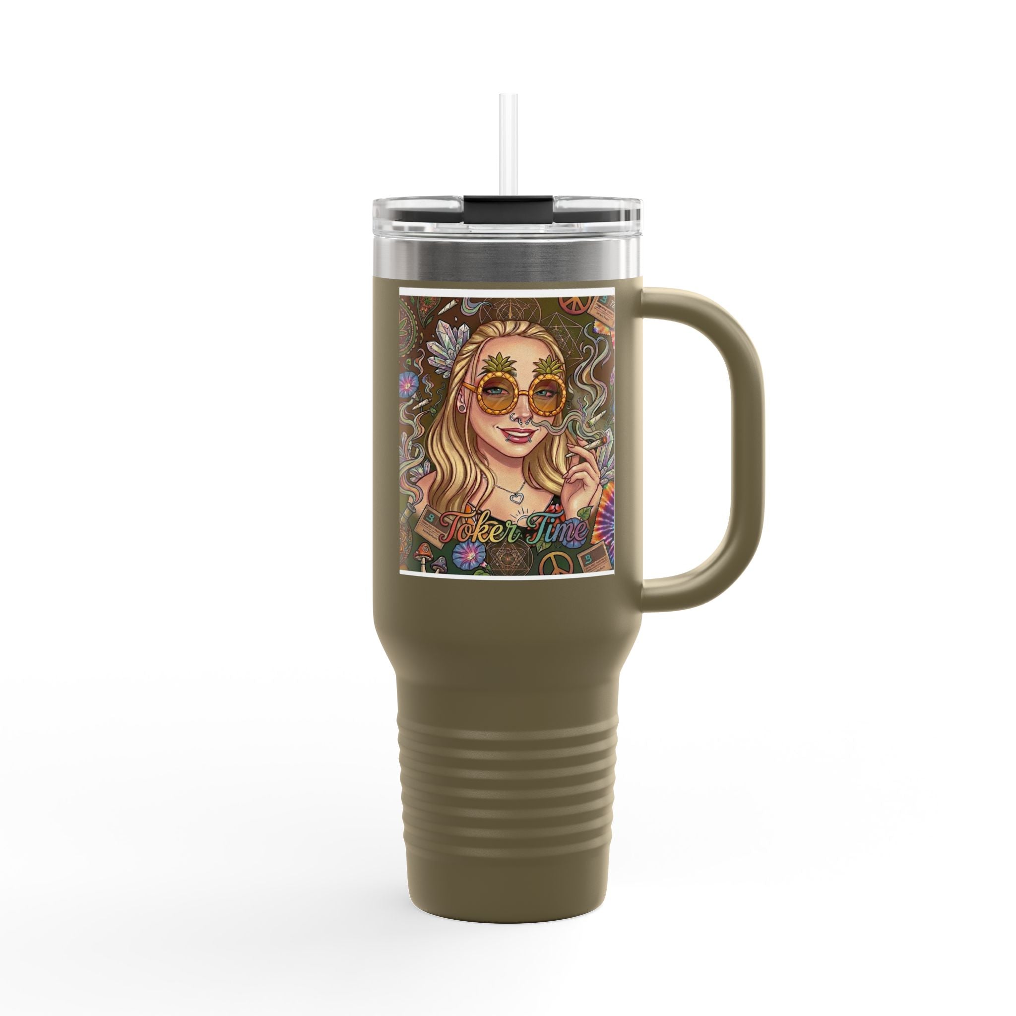 40oz Insulated TOKER TIME MUG