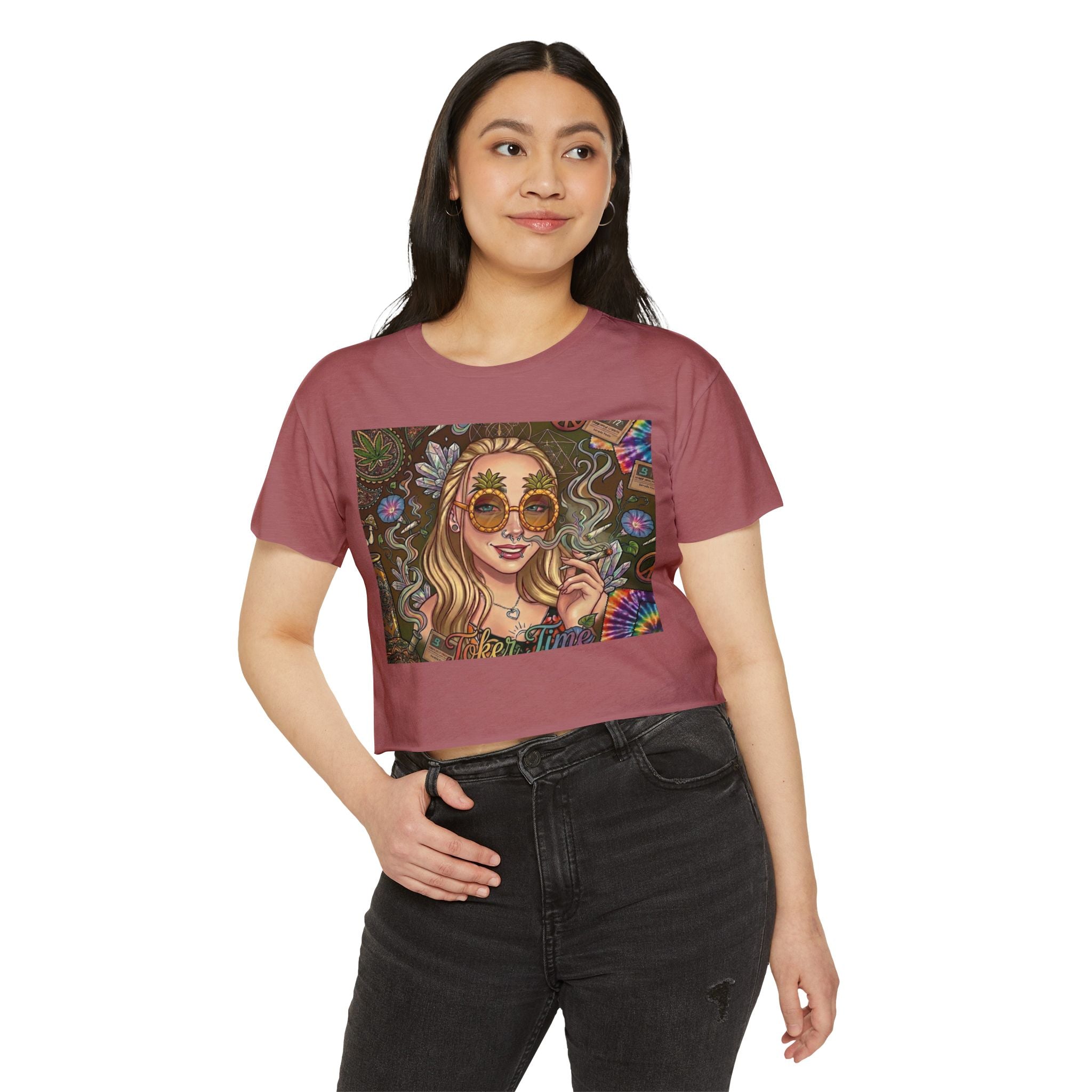 TOKER TIME CROP TOP!